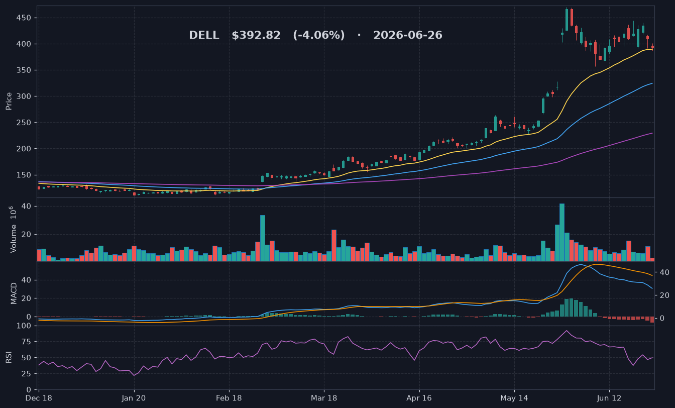 DELL chart
